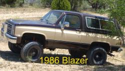 Chevrolet Blazer 1986 #8