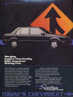Chevrolet Spectrum 1986 #8