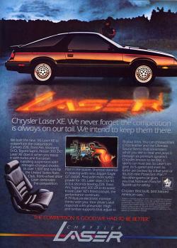 Chrysler Laser 1985 #9