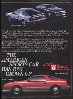 Dodge Daytona 1984 #9