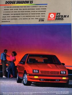 Dodge Shadow 1988 #11