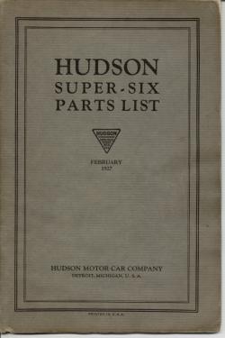 1922 Hudson Super Six