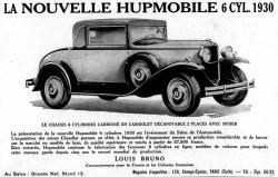 Hupmobile Model H 1930 #15