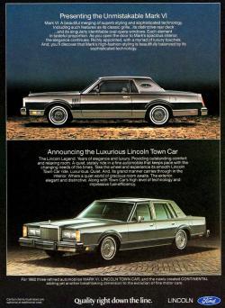 Lincoln Town Car 1982 #10