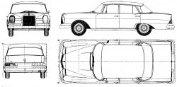 Mercedes-Benz 220S 1962 #13