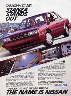 Nissan Stanza 1985 #7