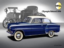 Opel Olympia Rekord 1956 #8