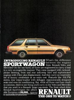 1984 Renault Sport Wagon