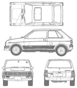 Subaru 1600 1981 #11