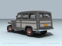 Willys Wagon 1950 #9