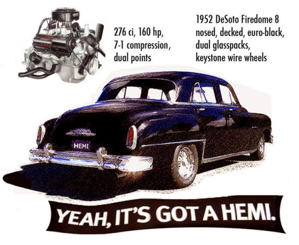 1952 Desoto Firedome