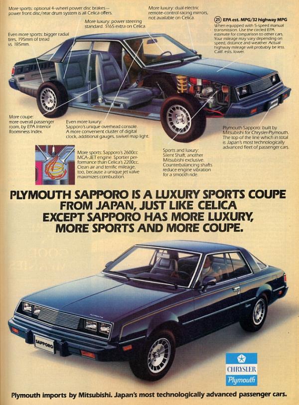 1980 Plymouth Sapporo