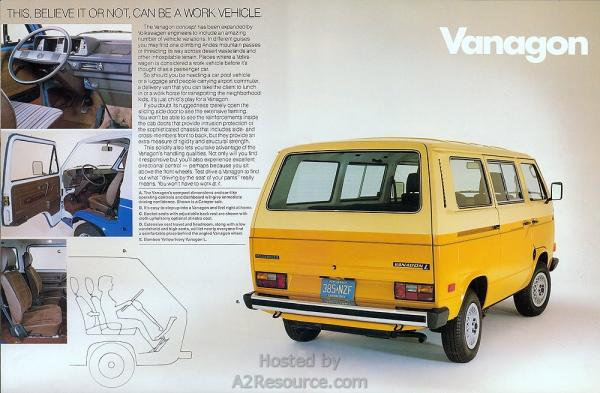 1982 Volkswagen Vanagon