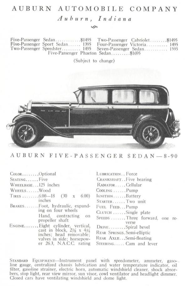 Auburn Model 88 1929 #3