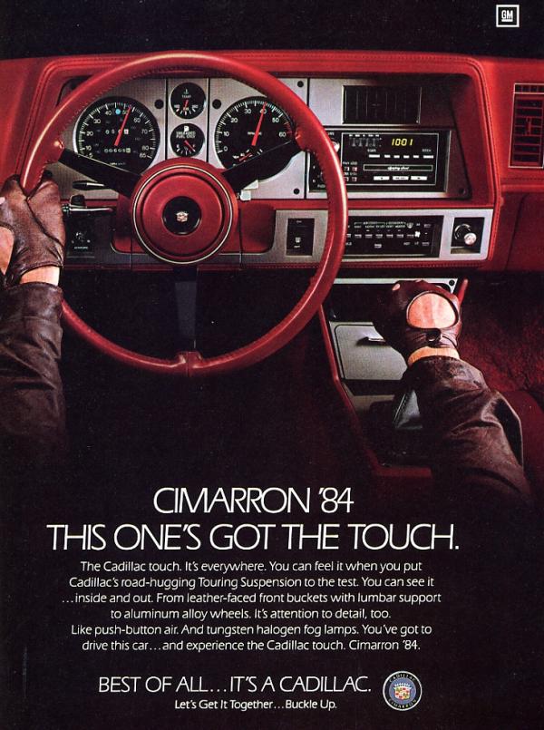 Cadillac Cimarron 1984 #3