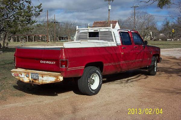 Chevrolet C20/K20 1984 #3