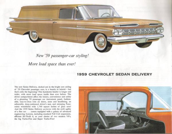 Chevrolet Sedan Delivery 1959 #2