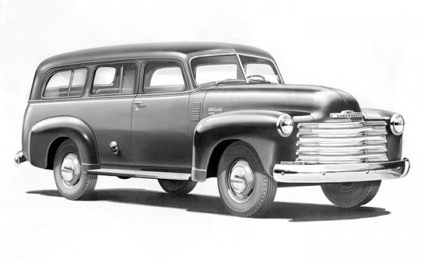 Chevrolet Suburban 1949 #3
