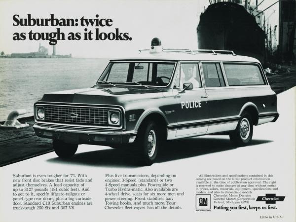 Chevrolet Suburban 1971 #2