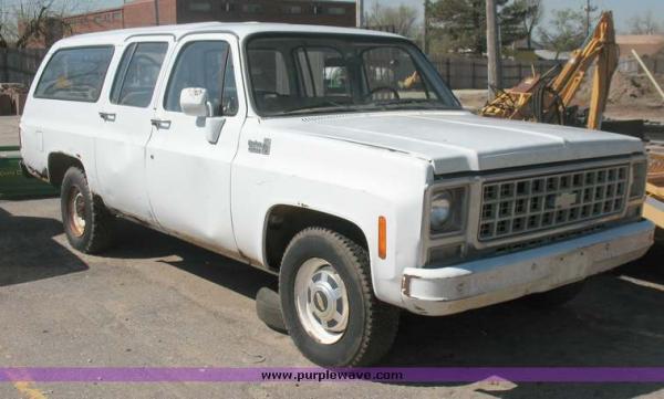 Chevrolet Suburban 1980 #3