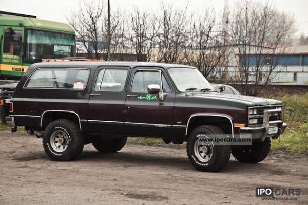 Chevrolet Suburban 1989 #4