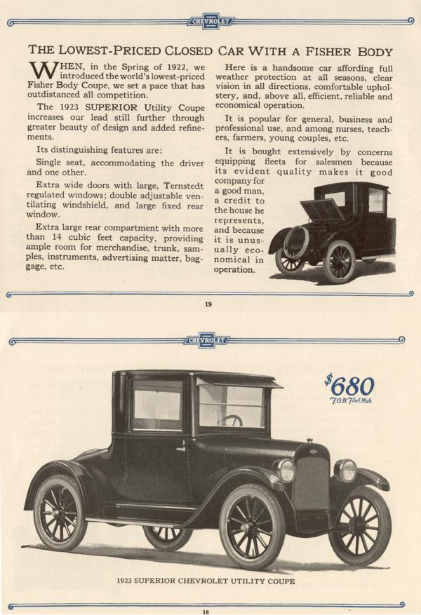 Chevrolet Superior 1923 #3