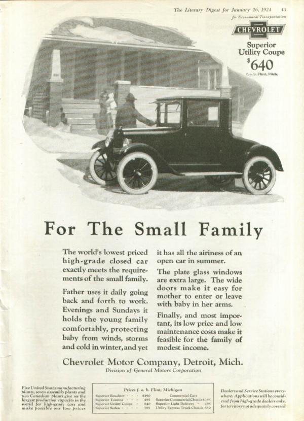 Chevrolet Utility 1924 #5