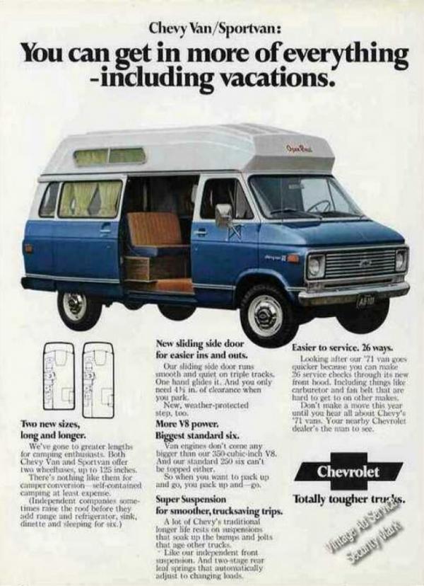 Chevrolet Van 1971 #1