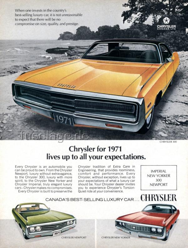 Chrysler 300 1971 #5