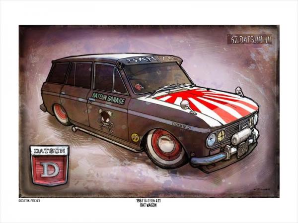 Datsun 411 1966 #4