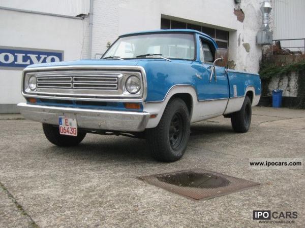Dodge Pickup 1972 #5