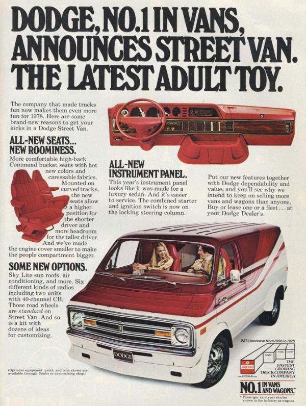 Dodge Van 1978 #2
