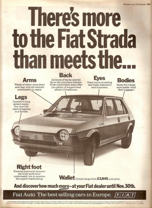Fiat Strada 1982 #3