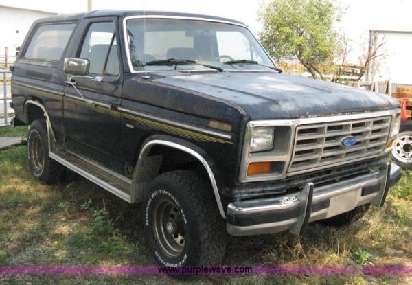 Ford Bronco 1985 #1