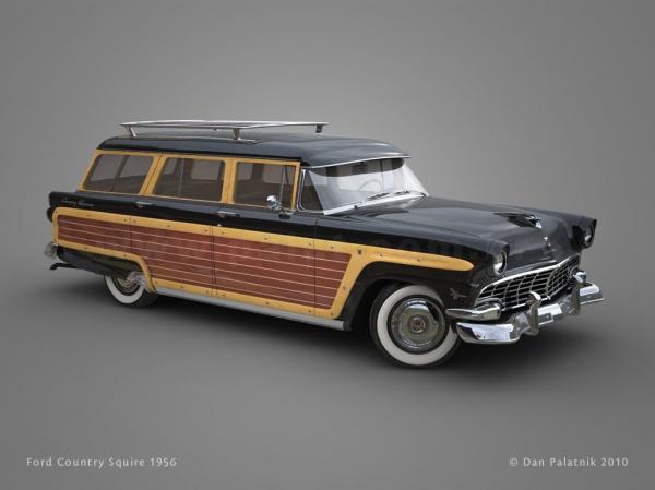 Ford Country Squire 1956 #3