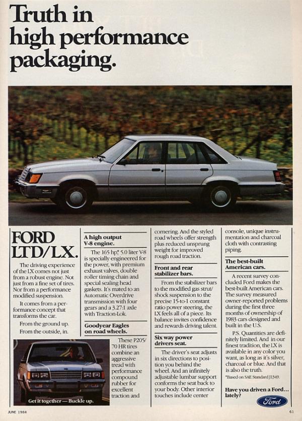 Ford LTD 1984 #4