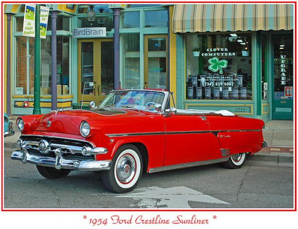 Ford Sunliner 1954 #2