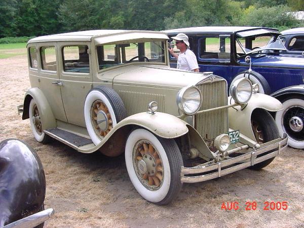 Hupmobile Model C 1931 #5