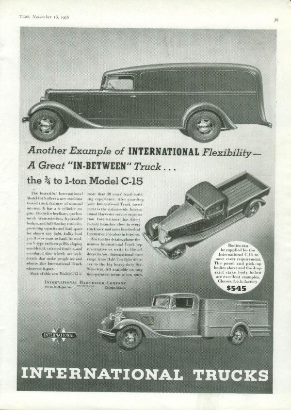 International C-15 1936 #2