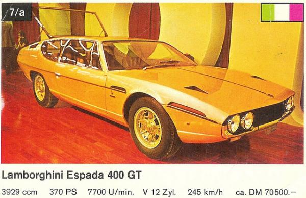 1970 Lamborghini Espada 400 GT
