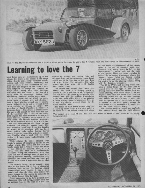 Lotus Seven 1971 #3