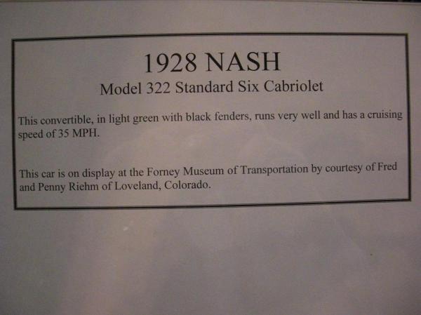 Nash Standard Six 1928 #2