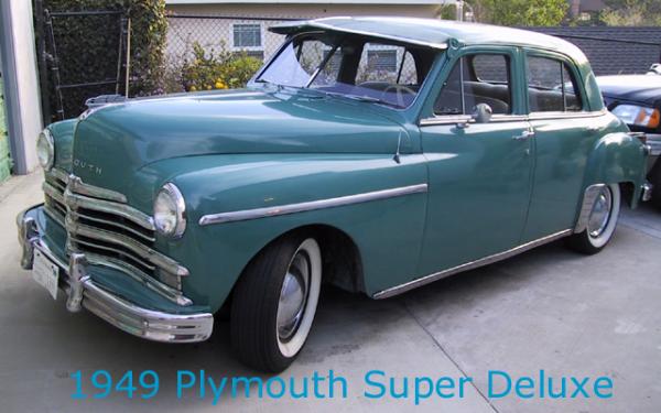 Plymouth DeLuxe 1949 #5