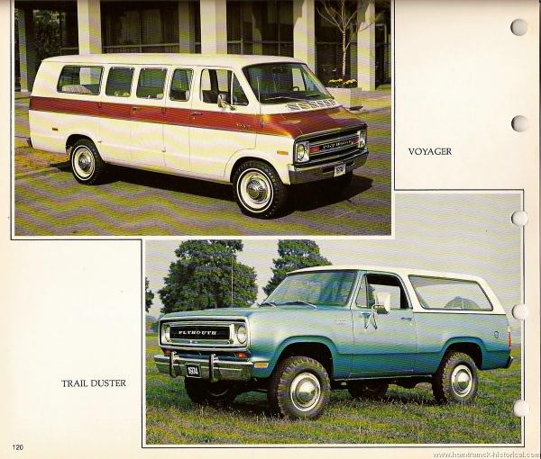 Plymouth Voyager 1974 #3