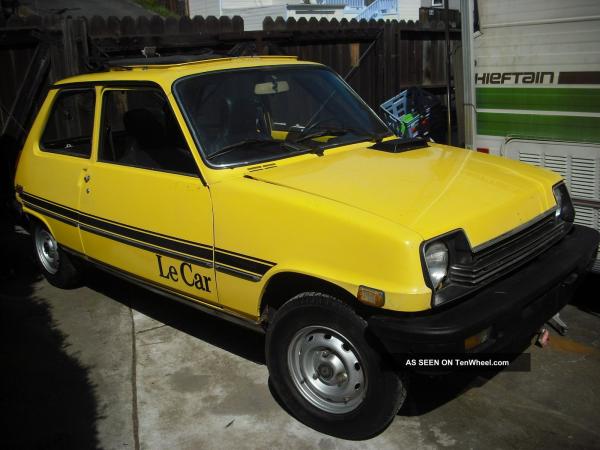 Renault LeCar 1979 #1