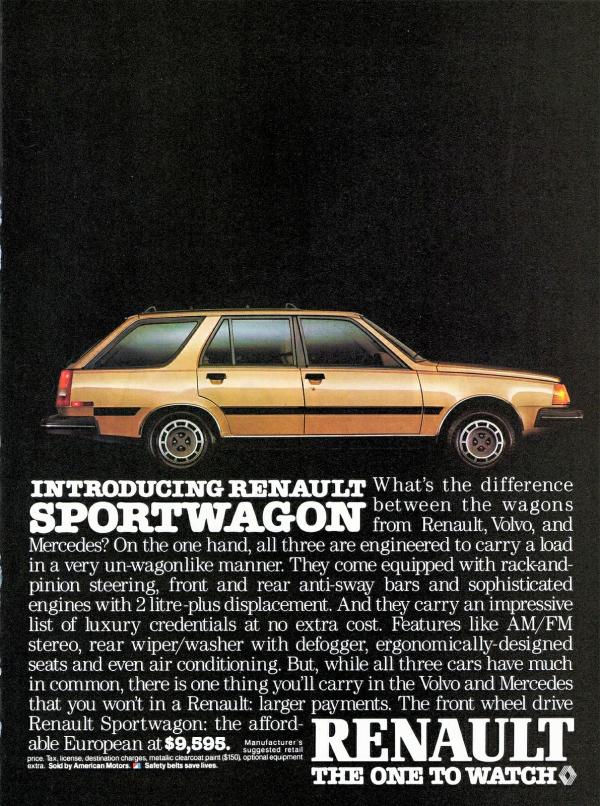 Renault Sport Wagon 1984 #1