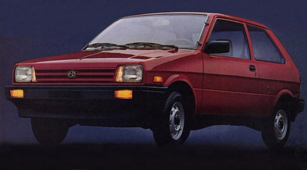 Subaru Justy 1987 #1