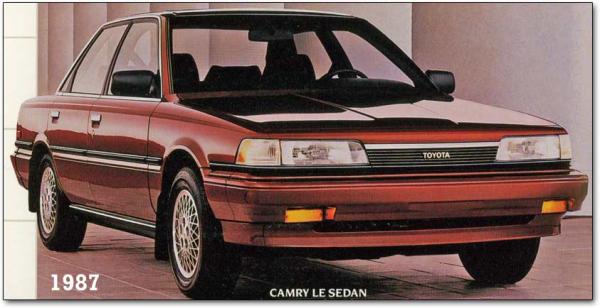 Toyota Camry 1987 #4