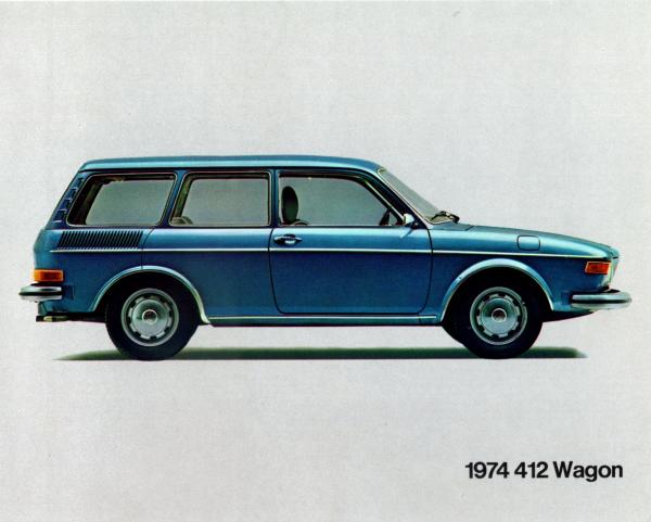 Volkswagen 412 1974 #3