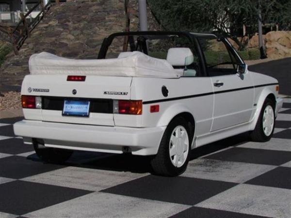 Volkswagen Cabriolet 1989 #5